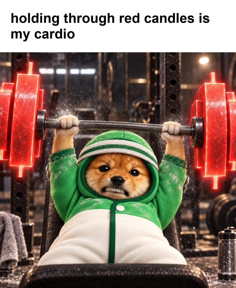 Meme: PUP at the gym